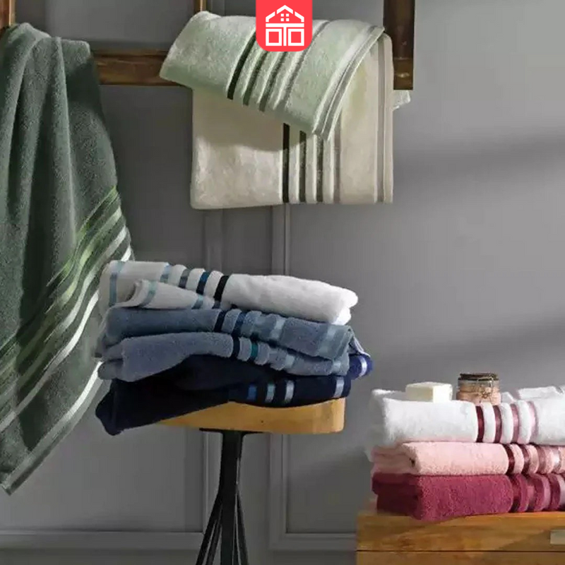 Kit com 15 Toalhas Super Banhão de Alta Maciez e Absorção + 5 Toalhas de Rosto de Brinde (Cópia)