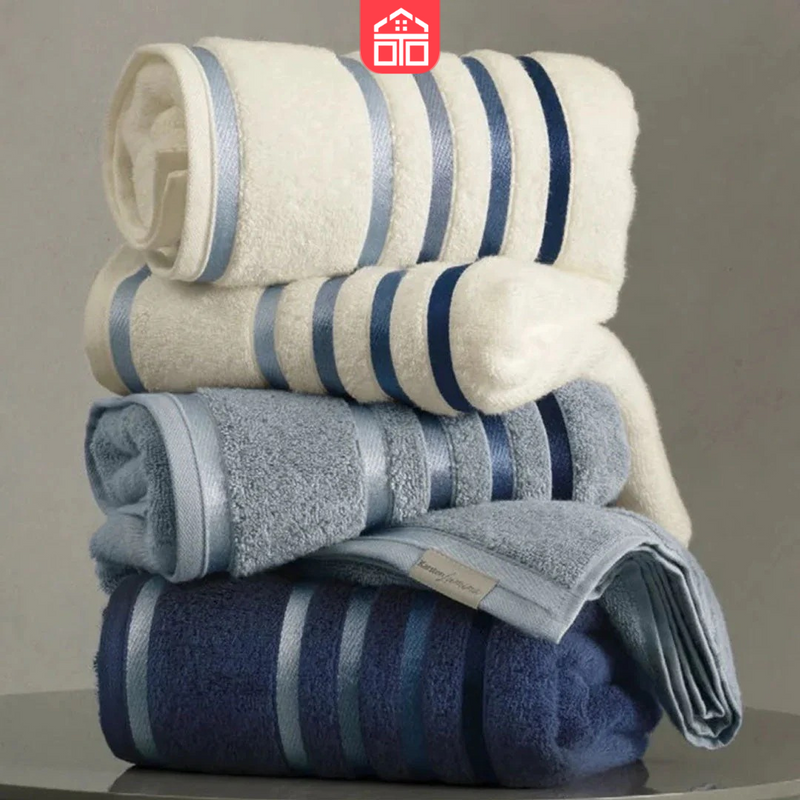 Kit com 15 Toalhas Super Banhão de Alta Maciez e Absorção + 5 Toalhas de Rosto de Brinde (Cópia)