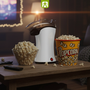 Pipoqueira elétrica com bico direcionador 1200 watts branco- PopFlix - Mondial + Balde de Pipoca de Brinde