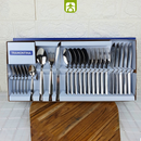 Jogo de Talheres Faqueiro Inox 24 Peças Búzios Tramontina