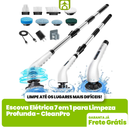 Escova Elétrica 7 em 1 para Limpeza Profunda - CleanPro