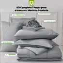 Kit Completo 7 Peças para o Inverno - Maciez e Conforto