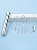 Kit Dental Clean - 7 peças em aço inoxidável