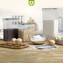 Kit com 24 Potes Herméticos + Presente Exclusivo: 8 Colheres Medidoras Premium