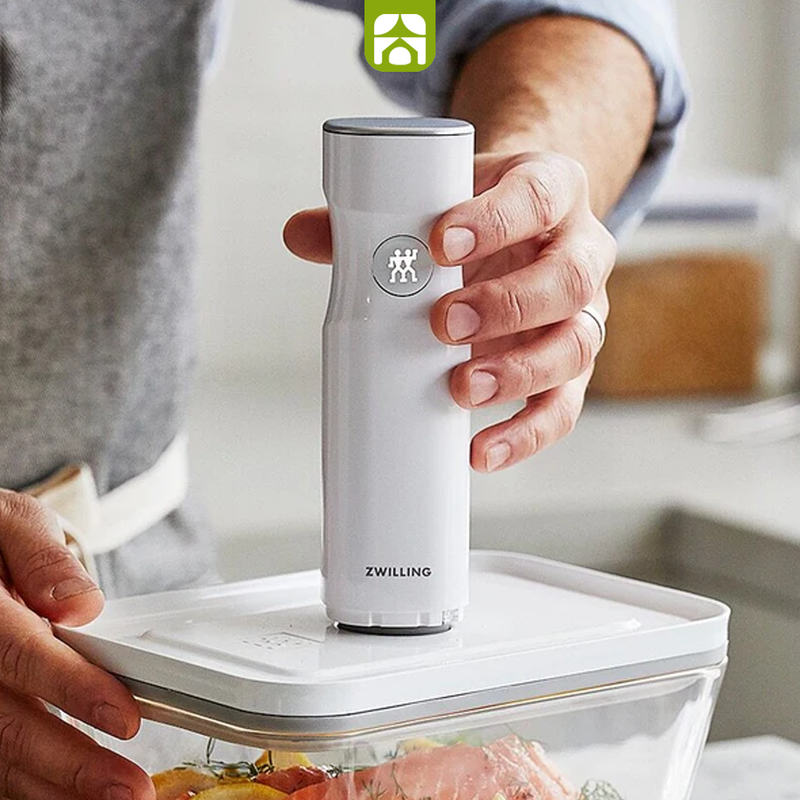 Kit 12 Potes Herméticos Zwilling + Bomba a Vácuo de Brinde