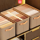 Kit com 4 Caixas Organizador de Roupas Dobrável Multifuncional