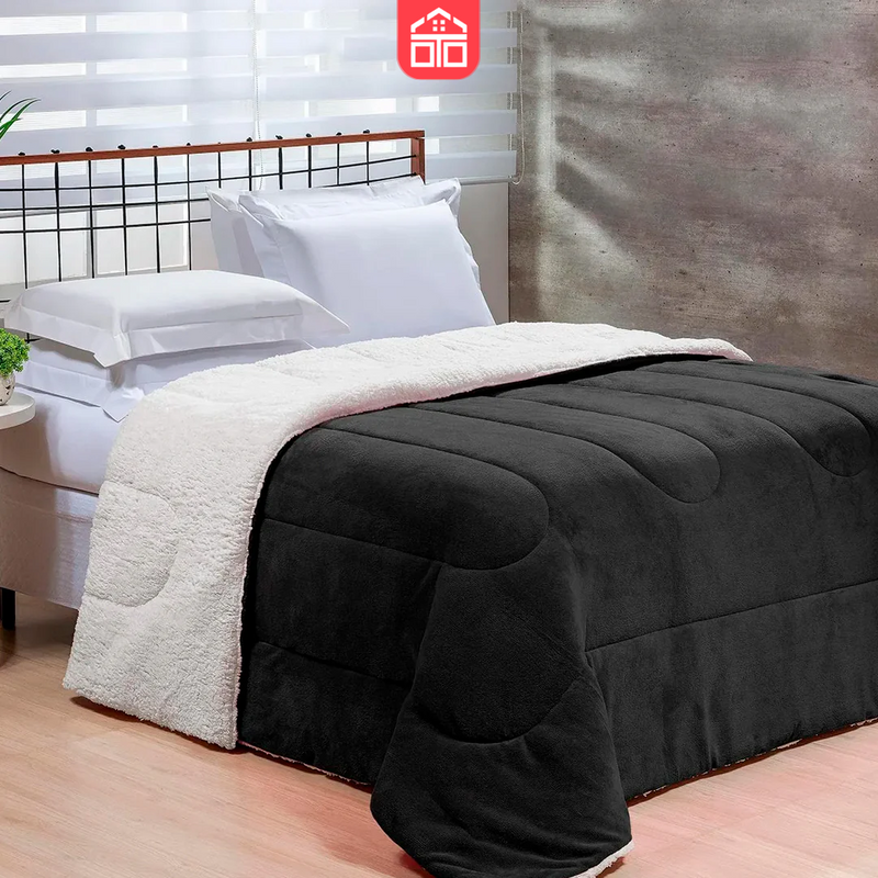 Kit com 6 Coberdrom – Dupla Face Pele de Carneiro & Lã Sherpa Ultra Macio - Inverno 2025