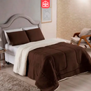 Kit com 6 Coberdrom – Dupla Face Pele de Carneiro & Lã Sherpa Ultra Macio - Inverno 2025