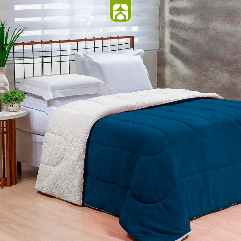 Kit com 6 Coberdrom – Dupla Face Pele de Carneiro & Lã Sherpa Ultra Macio - Inverno 2025