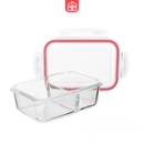 Kit 15 Potes Herméticos de Vidro + 10 Copos de Vidro Aruba de Brinde