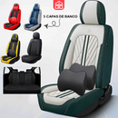 Kit com 5 Capas de Banco Automotivos de Luxo e Conforto + Brindes