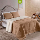 Kit com 6 Coberdrom – Dupla Face Pele de Carneiro & Lã Sherpa Ultra Macio - Inverno 2025