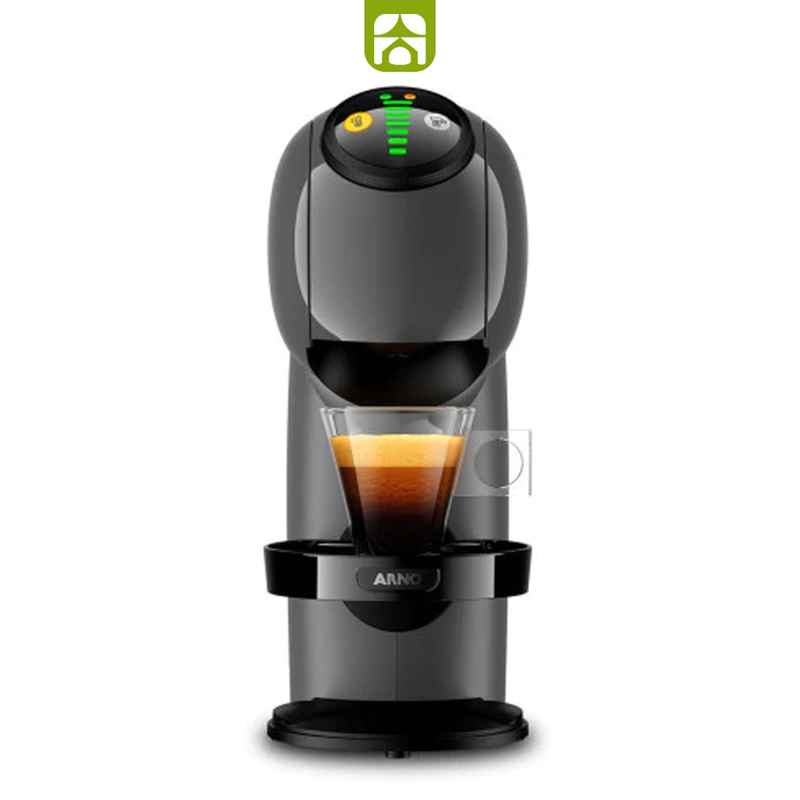 Combo Cafeteira Dolce Gusto Genio S Plus + 4 Xícaras Vidro Duplo de Brinde