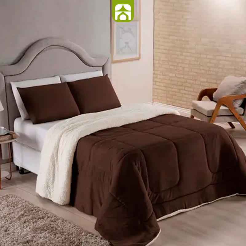 Kit com 6 Coberdrom – Dupla Face Pele de Carneiro & Lã Sherpa Ultra Macio - Inverno 2025