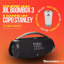 Caixa De Som Boombox 3 a prova D'Água Bluetooth + Copo Stanley [BLACK FRIDAY]