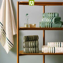 Kit com 15 Toalhas Super Banhão de Alta Maciez e Absorção + 5 Toalhas de Rosto de Brinde