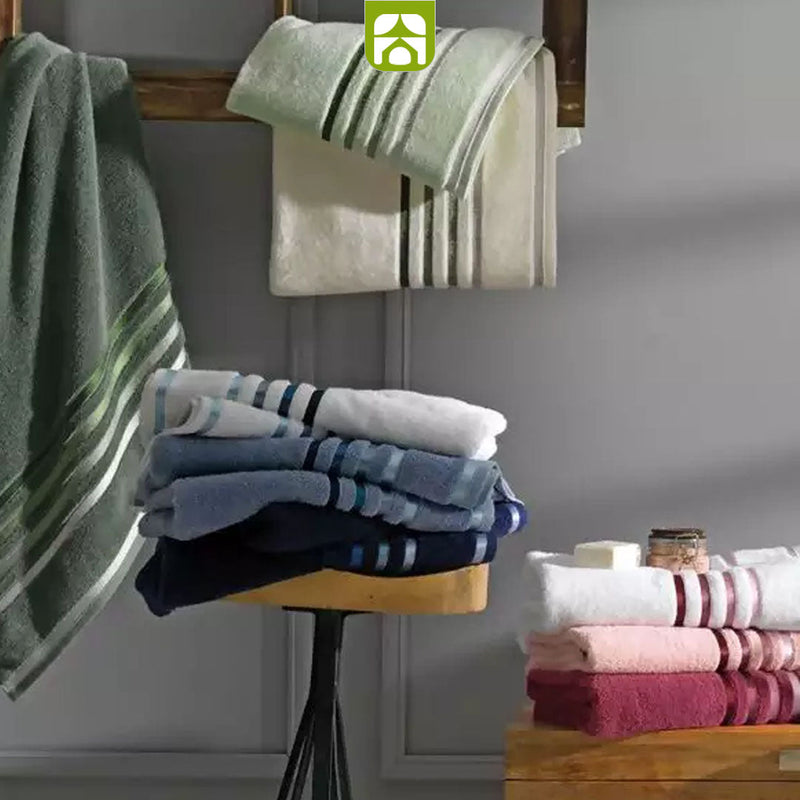 Kit com 15 Toalhas Super Banhão de Alta Maciez e Absorção + 5 Toalhas de Rosto de Brinde