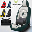 Kit com 5 Capas de Banco Automotivos de Luxo e Conforto + Brindes