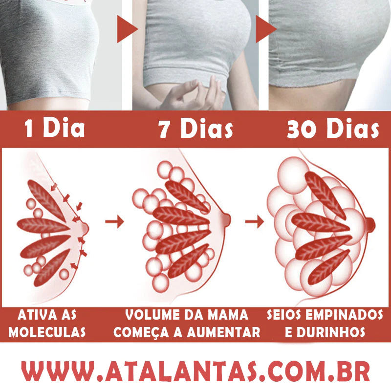 Óleo Breast Levant / Modelador de Mama
