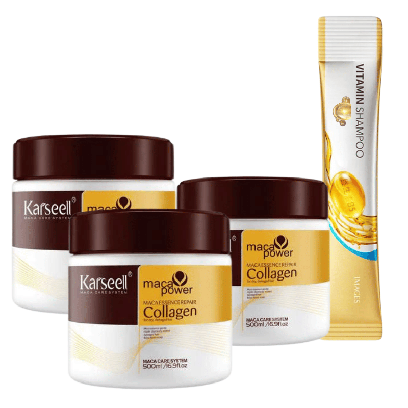 Máscara Capilar  Kai'seell - OFERTA DE PÁSCOA (50% DE DESCONTO) + Shampoo Ultra Vitamínico de Brinde