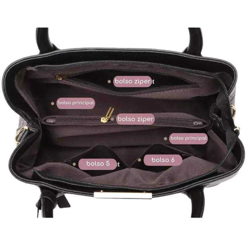 Bolsa Feminina em Couro Voel