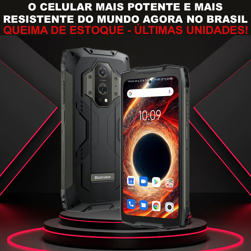 (ÚLTIMAS UNIDADES!) Indestrutível BlackView