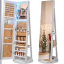 Armário Giratório com Espelho e Porta-joias